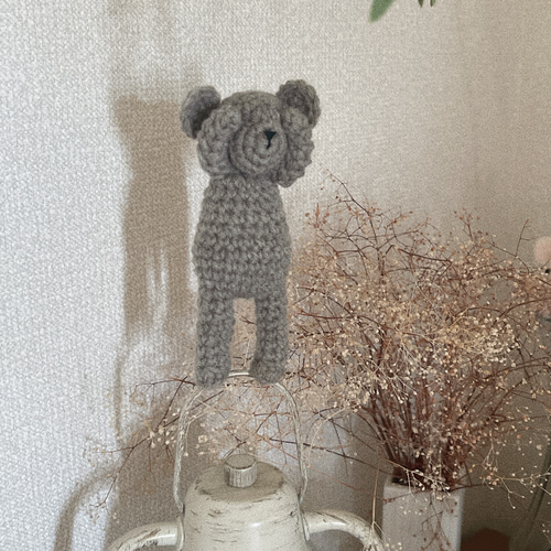 はずかしがり屋のねずみさん あみぐるみ rain.rain 通販 18088791