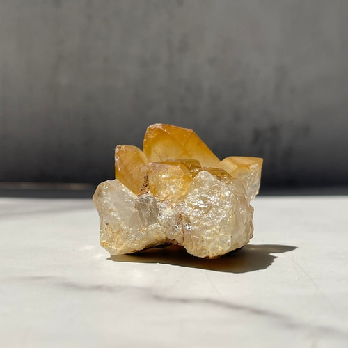 ザンビア産 ゴールデンヒーラー】クラスター（No.4）鉱物 天然石 左