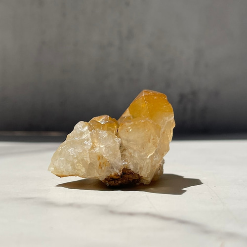 ザンビア産 ゴールデンヒーラー】クラスター（No.4）鉱物 天然石 左