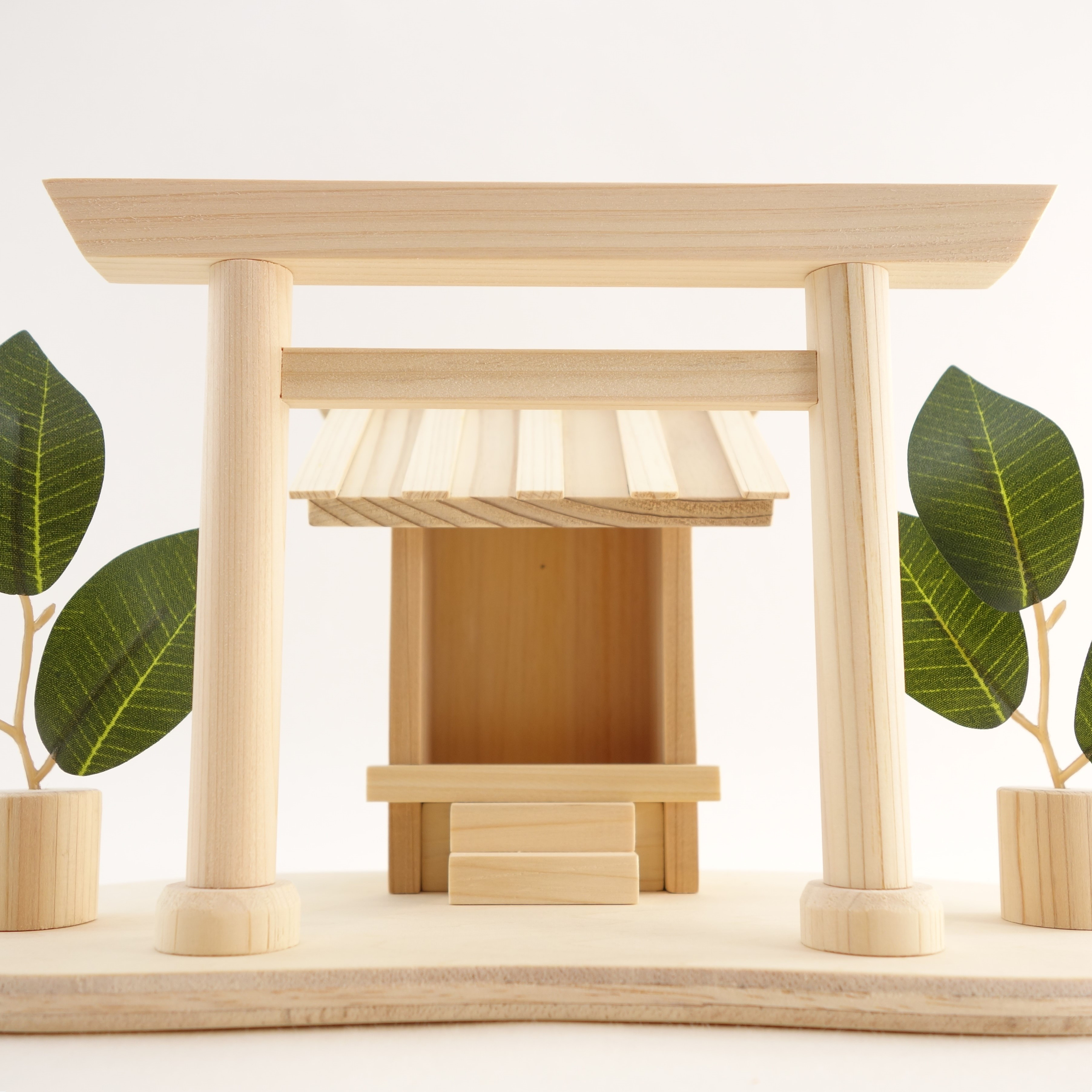 お守り神社《板葺き》壁掛け可　　神棚　お守り入れ