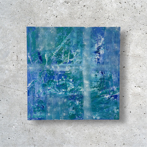 原画/抽象画/モダンアート/現代アート/アクリル画 Magic hour 海 空