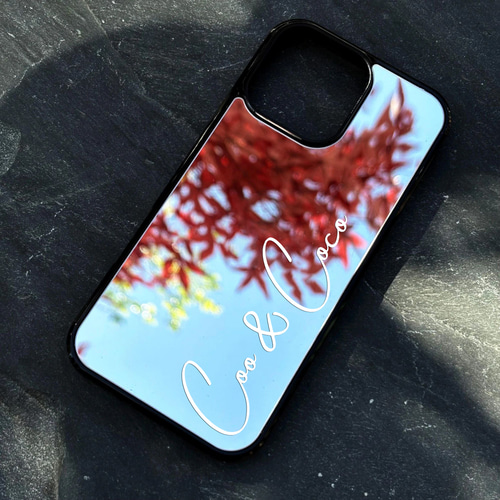 名入れ] オーダーメイド ミラーケース iphone15/14/13/12/11 pro