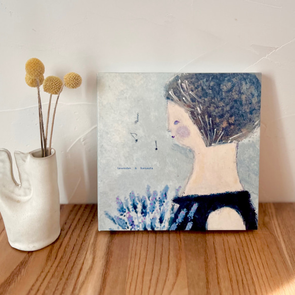 はなうたの18cm  panel ・ラベンダー 1枚目の画像