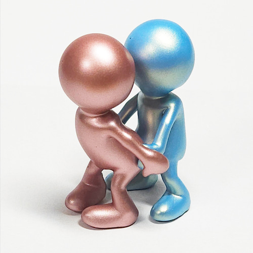 四十八手「うしろやぐら」なアートオブジェ 立体・オブジェ asobing