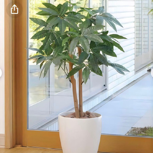 光触媒 人工観葉植物 ウォールグリーン フェイクグリーン パキラ90m