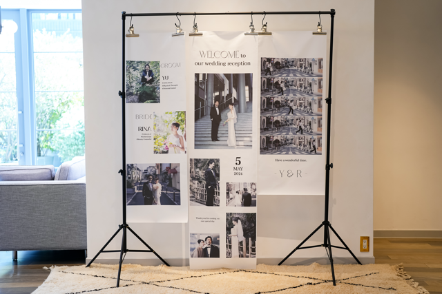 タペストリー3枚セット　結婚式　wedding ウェルカムスペース 13,172円