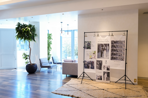 タペストリー3枚セット　結婚式　wedding ウェルカムスペース  G1561087389(11900円)