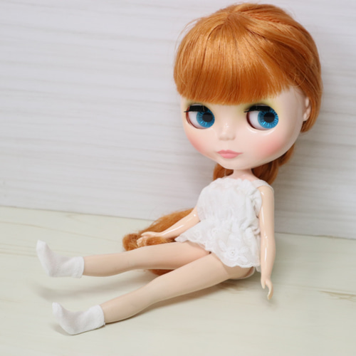 送料無料）ブライス、リカちゃん、アイシードール、ショート白黒