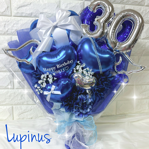 推し活】バルーンブーケ 2文字 卒業式 成人式 アートフラワー