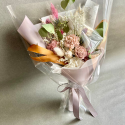 Creema限定》ギフトブーケ プリザーブドフラワー 花束 ドライフラワー