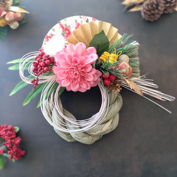 18.しめ縄リース