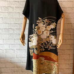AMBIDEX Store △recycle OX 数字刺繍 シャツワンピース(F コン
