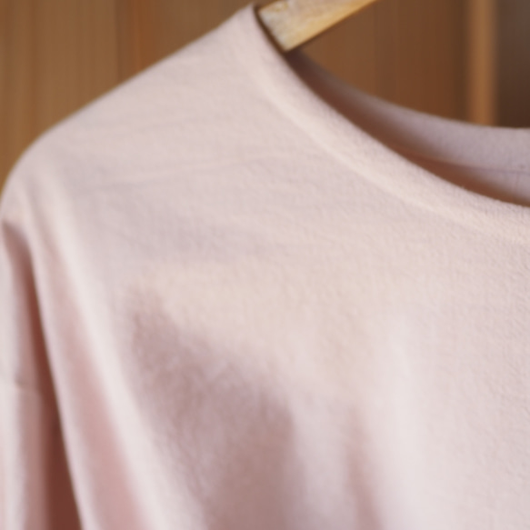 割烹着　コットンリネンエプロン　ワンピース　ピンク　綿麻 割烹着　コットンリネンエプロン　ワンピース　ピンク　綿麻 P1485583255(11440円)