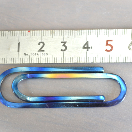 楽天市場】日本製 ステンレス マネークリップ 2cm x 5.5cm 軽量
