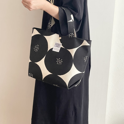 9.5号帆布 あんぱん柄ドット【Sサイズ】トートバッグ トートバッグ