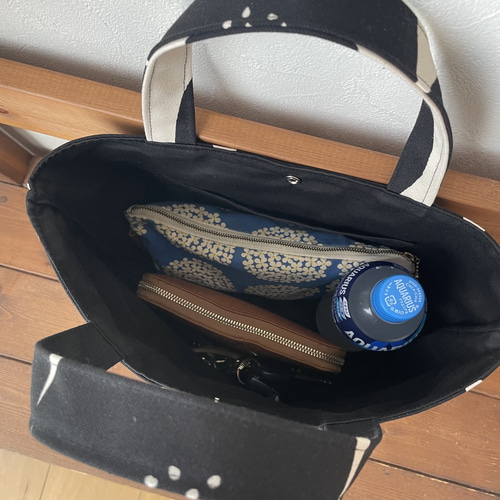 9.5号帆布 あんぱん柄ドット【Sサイズ】トートバッグ トートバッグ