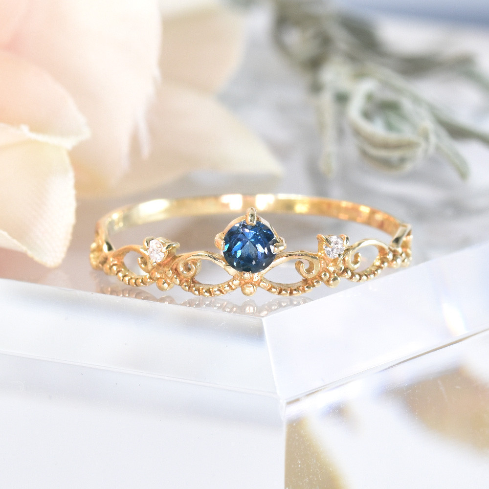 K10 ロンドンブルートパーズ リング ティアラ CD066CIBS 34,000円