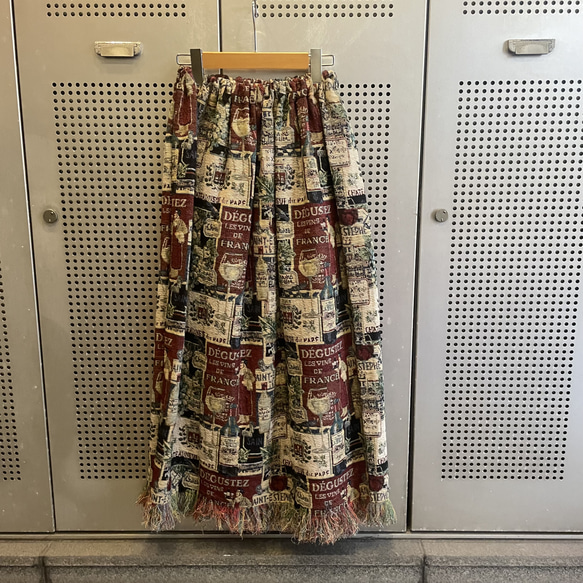 古着　ヴィンテージ　vintage スカート　ゴブランスカート　リメイク　個性派 古着 ヴィンテージ vintage スカート ゴブランスカート リメイク