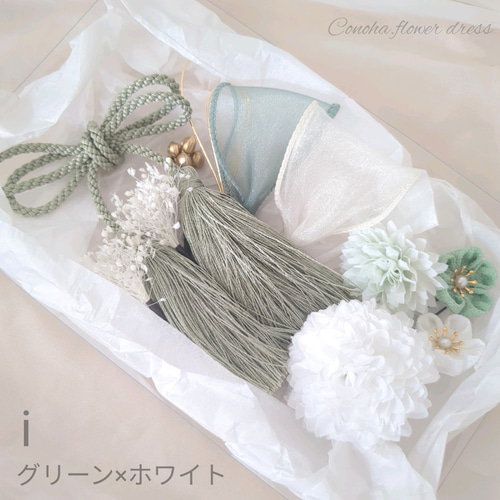 七五三＊和洋ミックス髪飾り9色 ❀よくばり髪飾り ヘッドドレス