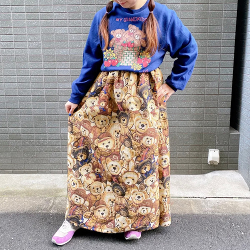 古着 ヴィンテージ vintage スカート ゴブランスカート リメイク