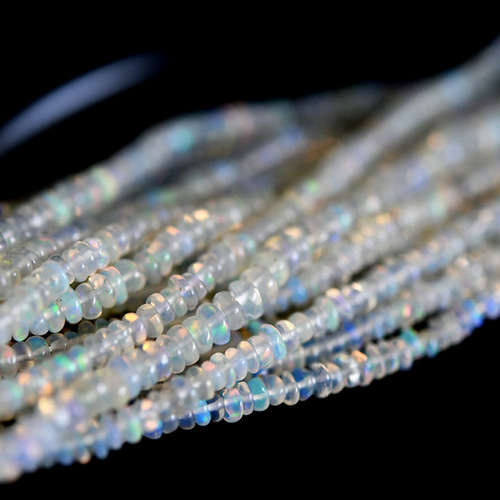 宝石質 エチオピア産 ウォーターオパール オパール（5cmセット) 2.2