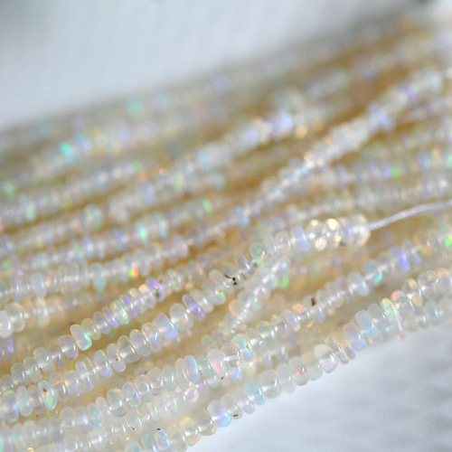 宝石質 エチオピア産 ウォーターオパール オパール（5cmセット) 2.2