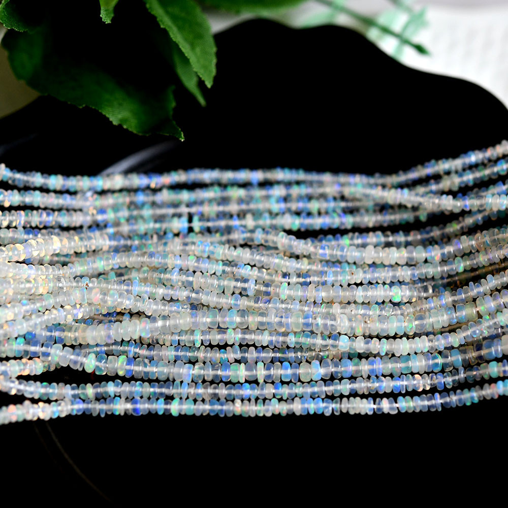 宝石質 エチオピア産 ウォーターオパール オパール（5cmセット) 2.2