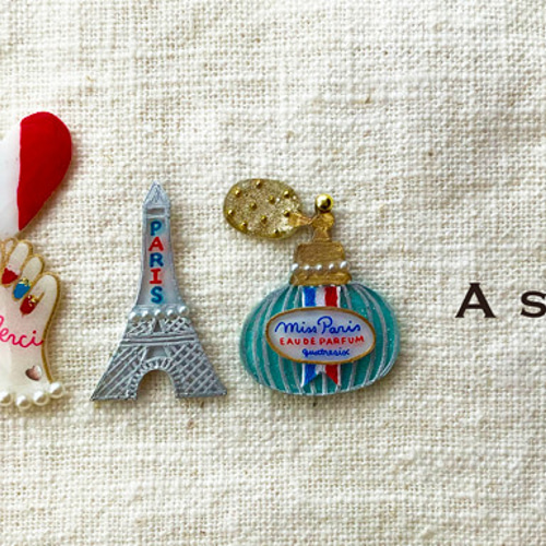 パリジェンヌのたしなみ♥コスメブローチセット ブローチ quatresix