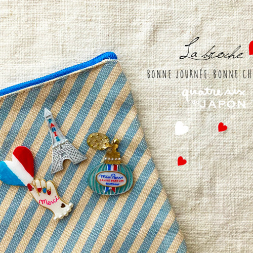 パリジェンヌのたしなみ♥コスメブローチセット ブローチ quatresix