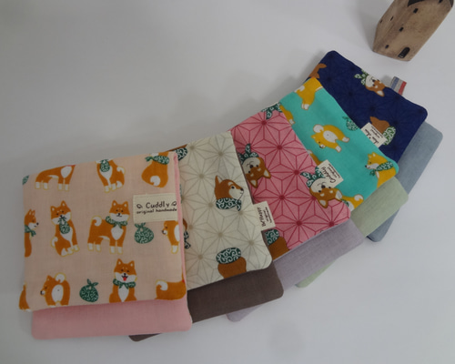 ミモザ*2*8重やわらかガーゼハンカチ*大2枚セット*ハンドメイド