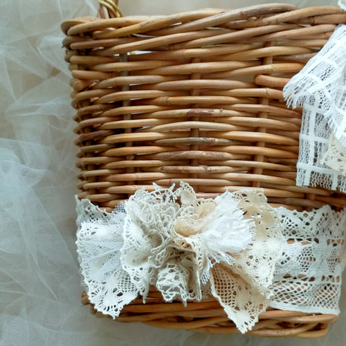 内袋付き・アンの・かごバッグ・A1（麦わら帽子・帽子・ハット・夏