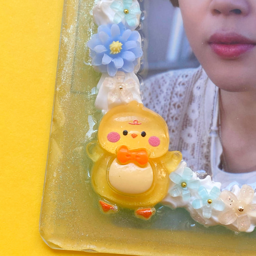 トレカケース 2個セット キーホルダー ひよこ 楽器 MUSE ジミン