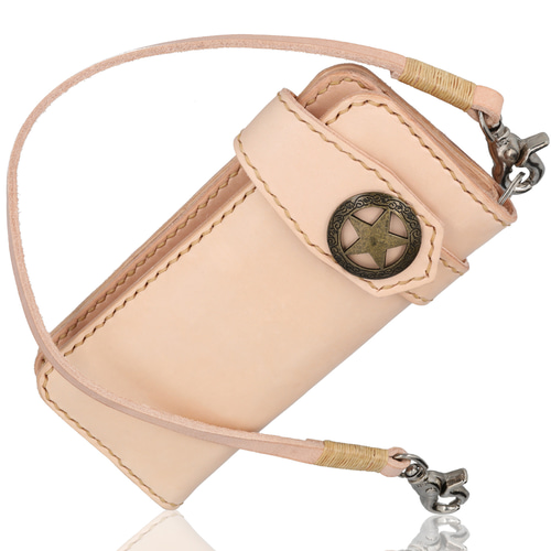 財布 メンズ バイカーズウォレット ウォレットロープセット 長財布 本