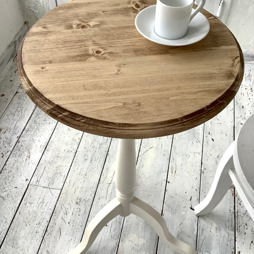 現品・在庫あり】コーヒーテーブル・カフェテーブル・丸テーブル