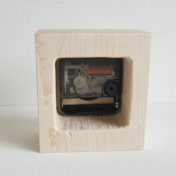 うさぎのスクエアー置き時計 5枚目の画像