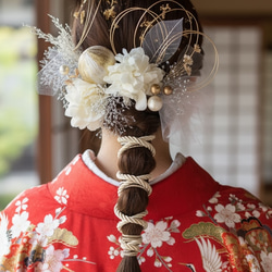 レース 成人式髪飾り 卒業式 ウェディング ヘッドドレス 成人式 髪飾り