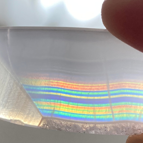 幻のアゲート°⌖꙳ イリスアゲート カラーチェンジ ルース 原石 その他  