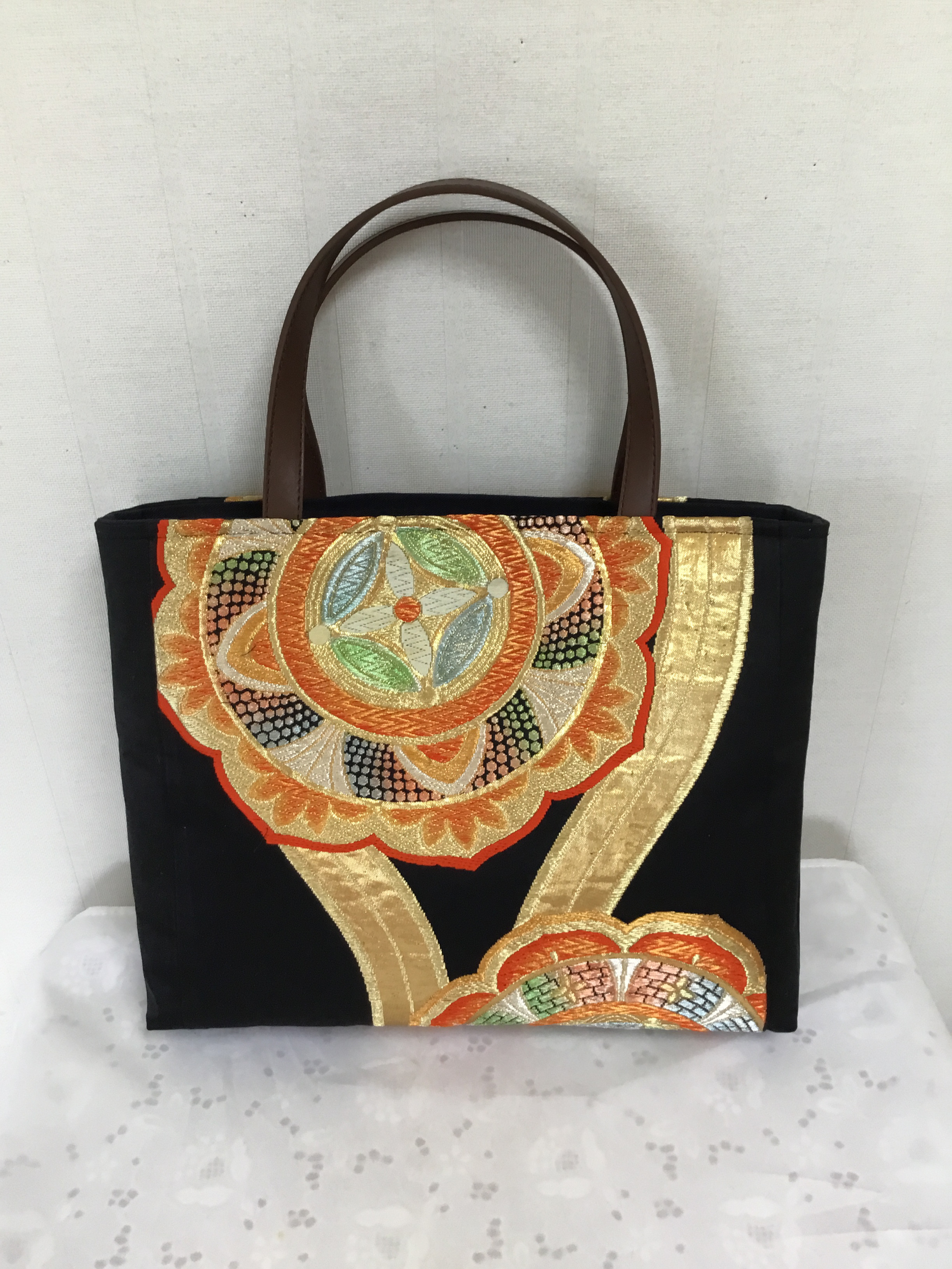 花ぷらら・オリジナル・ハンドメイド・リメイク・帯・カバン・トートバッグ・180 花ぷらら・オリジナル・ハンドメイド・リメイク・帯・カバン