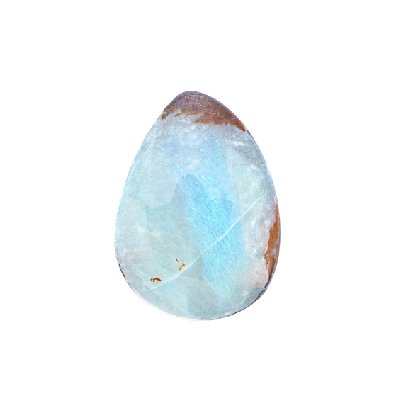 あふれるブルーの光が魅力】ボルダーオパール 2.6ct 天然石 まるむ商会 