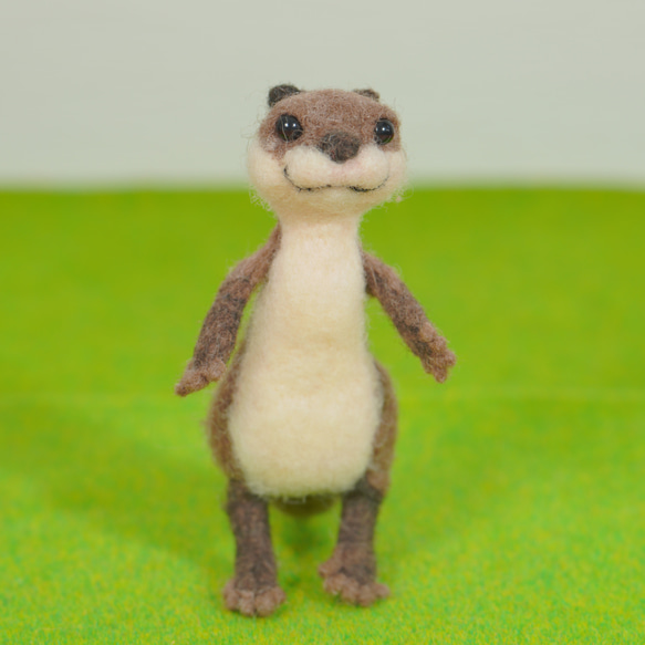カワウソくん 羊毛フェルト 大きめ 【公式通販】