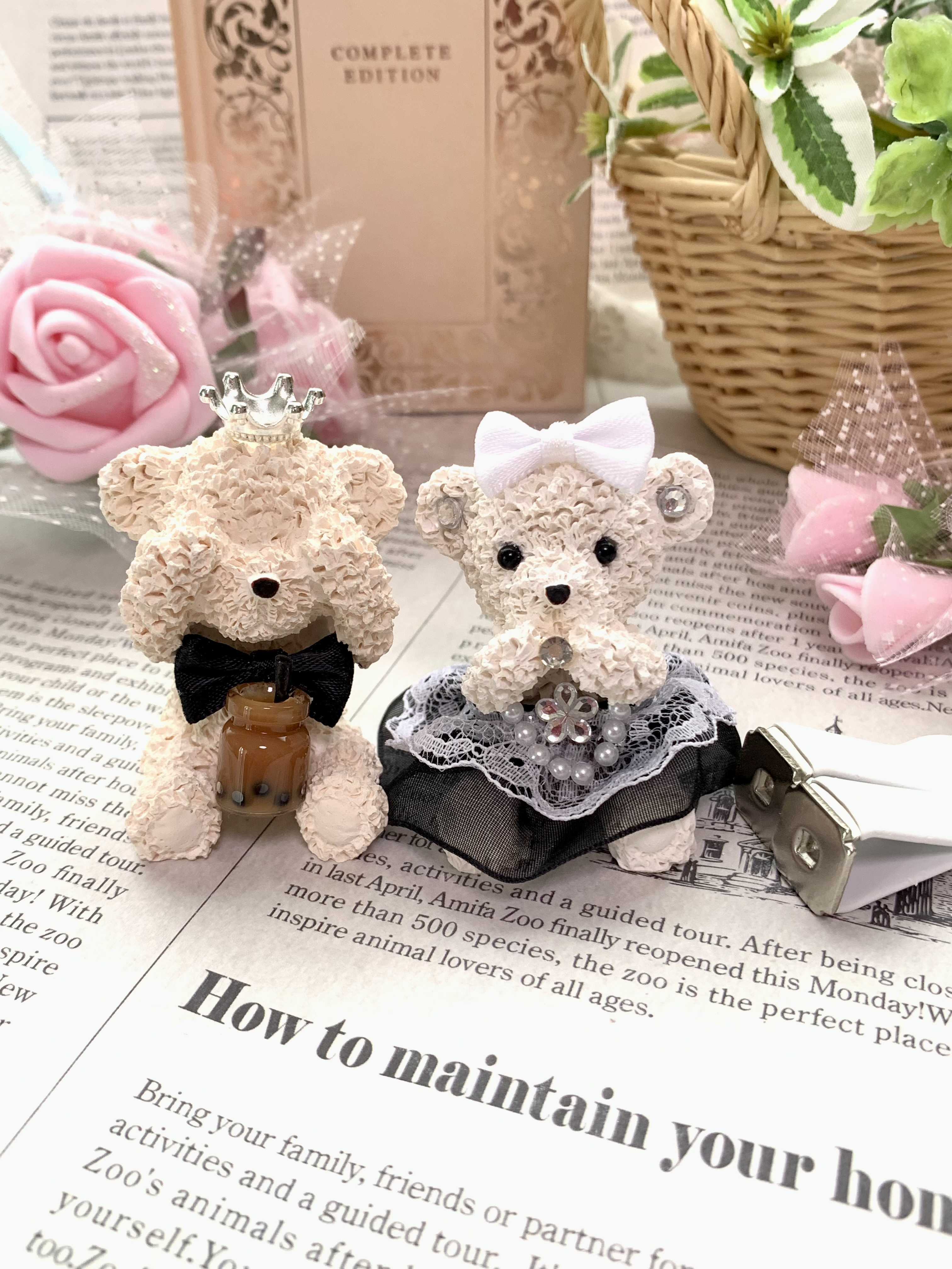 恥ずかしがり屋くまさん♡アロマストーン 恥ずかしがり屋くまさん♡アロマストーン