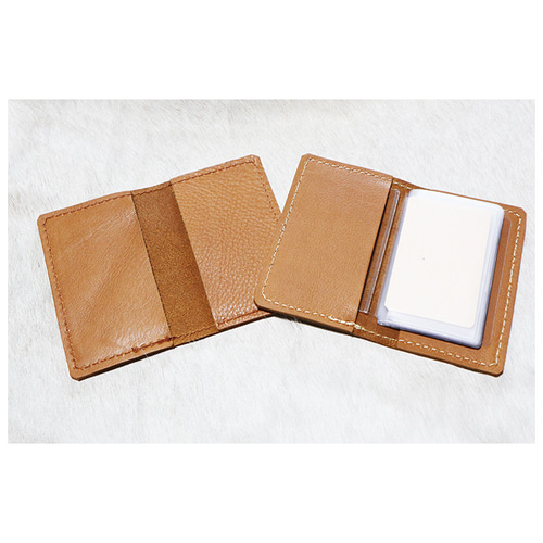 本革でハンドメイド ミツバチのカードケース/card-hachi 名刺入れ