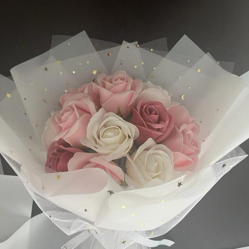 特価セール中れないお花 ソープフラワー 花束 誕生日プレゼント ギフト