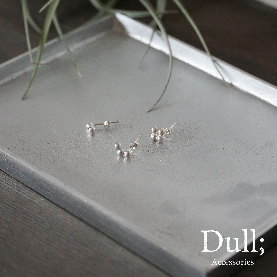 シンプルピアス　Koki（こうき）シルバーピアス Silver925 Silver pierce ピアス スタッド