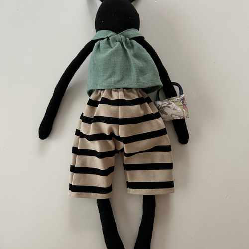 ソックラビット 黒うさぎ リバティbag ぬいぐるみ ju 通販 18096539