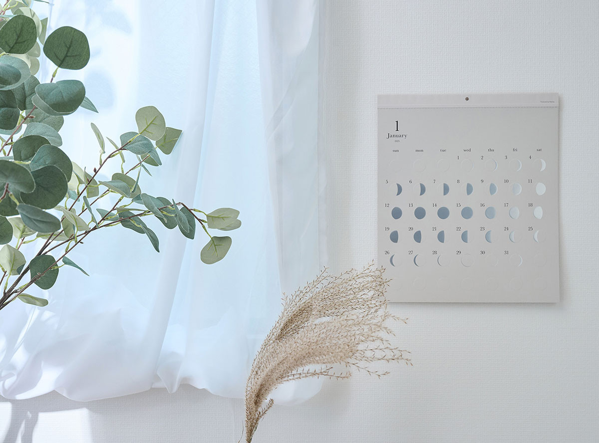 月の満ち欠けカレンダー ミチル oboro 2026