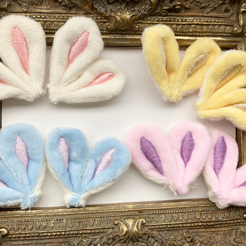 ご予約専用ページ うさぎ耳9点セット その他素材 Hinaribbon
