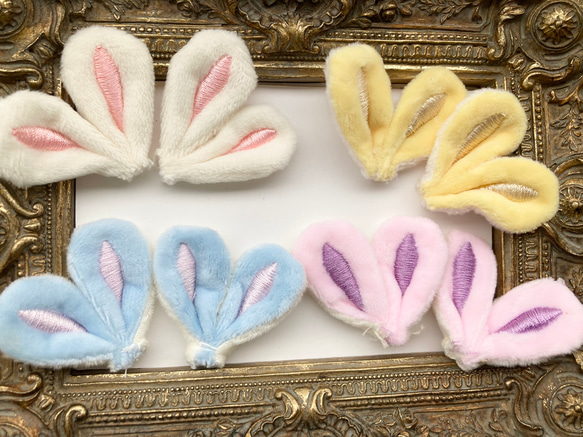 ご予約専用ページ うさぎ耳9点セット その他素材 Hinaribbon