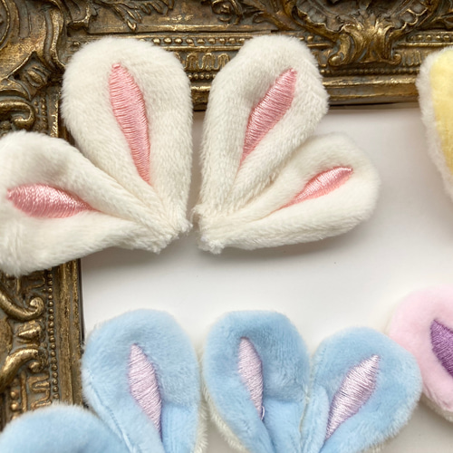 ご予約専用ページ うさぎ耳9点セット その他素材 Hinaribbon