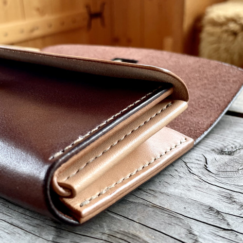 英国　ヴィンテージ　アンティーク　レザー　ウォレット　財布　イングランド グッドオールド スクィーズウォレット | ココマイスター公式サイト